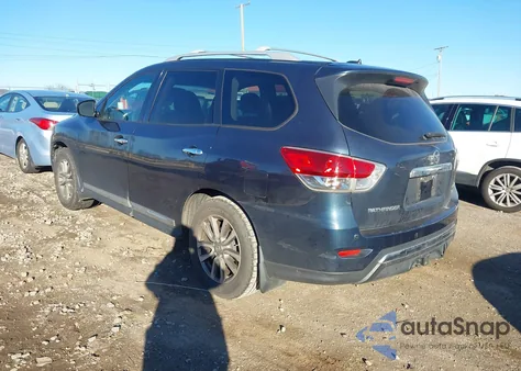 2016 Nissan Pathfinder Sl из США, поврежденный, VIN 5N1AR2MM4GC659349